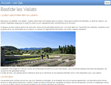 Tablet Screenshot of bastidelesvallats.com